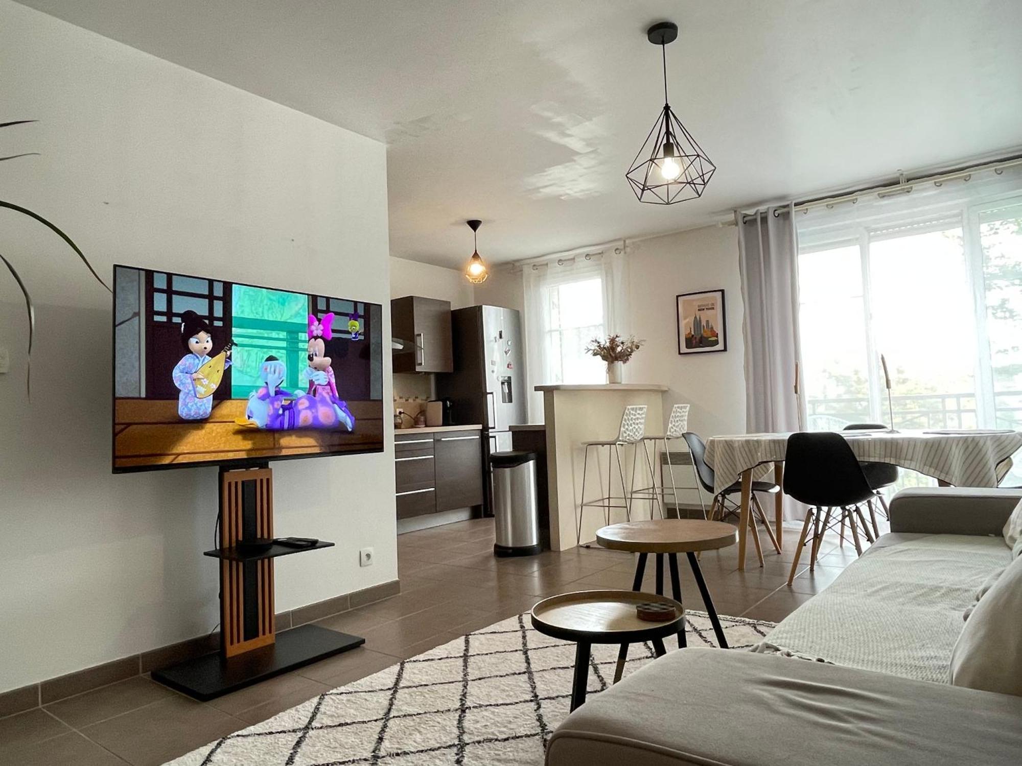 Duplex Moderne 8Per&3Ch&10 Min Disney&Parking Free Маньи-ле-Онгр Экстерьер фото